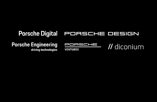Logos Porsche Network Porsche Digital Porsche Design Porsche Engineering Porsche Ventures diconium