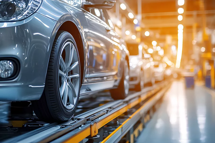 Autos in Produktion
