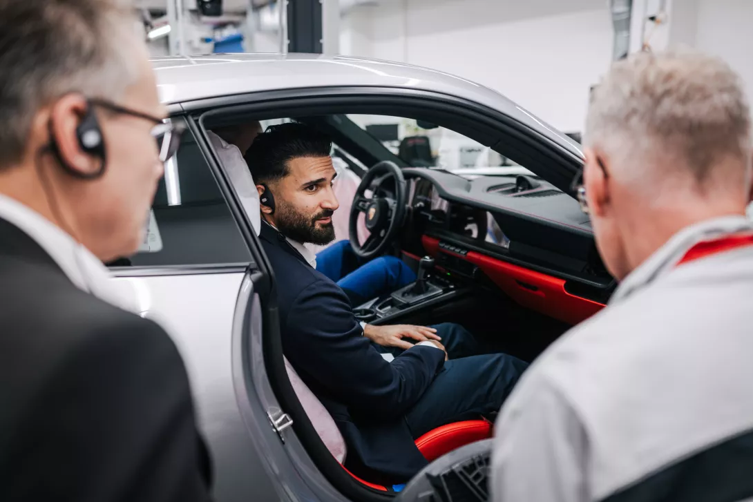 Porsche Consulting Quality Lounge 2025 in Zuffenhausen Stuttgart