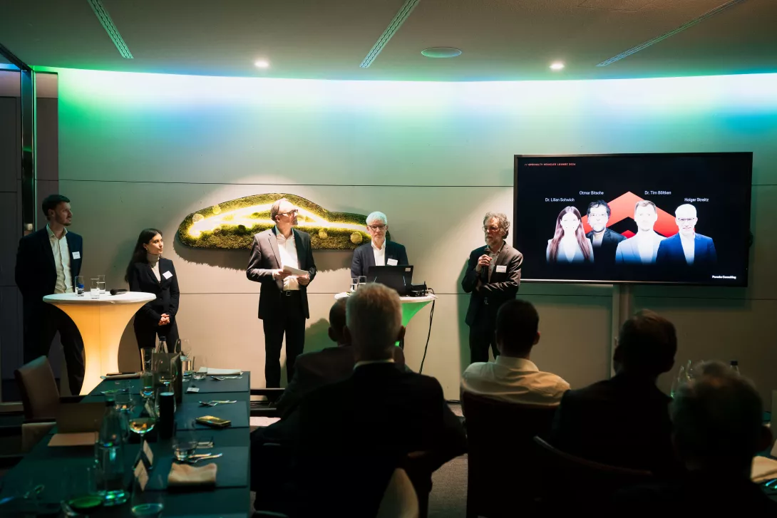 Porsche Consulting Specialty Vehicles Lounge 2026 in Stuttgart