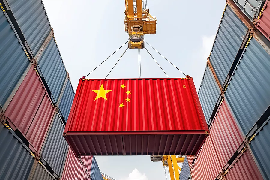 China Frachter Container