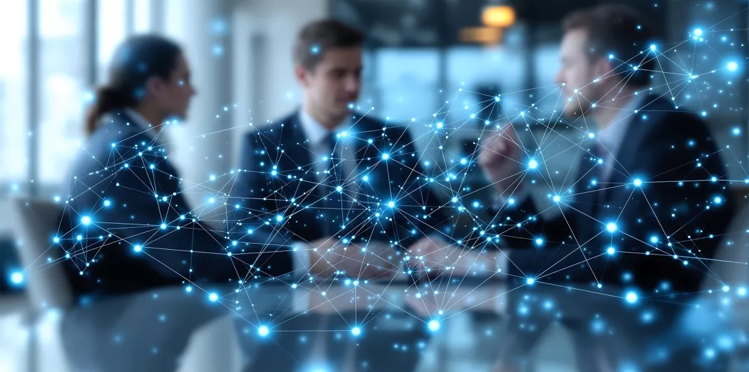 AI in Consultancies meeting room with people