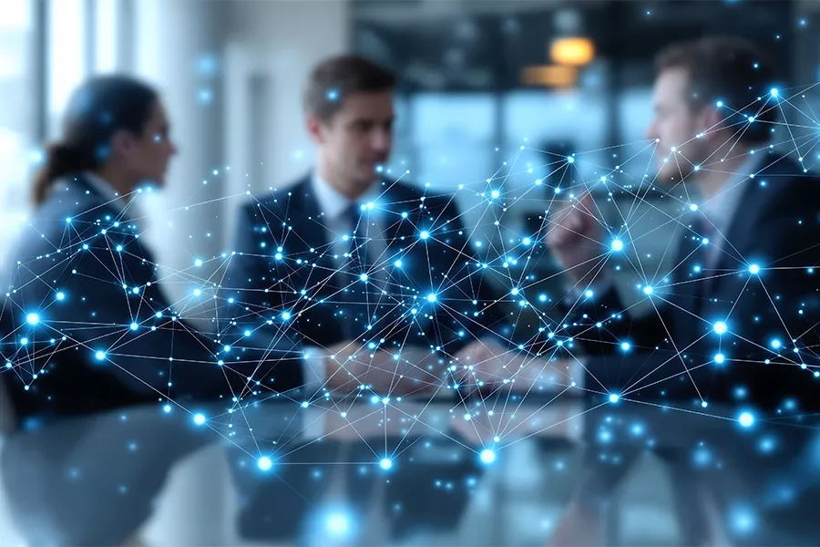 AI in Consultancies meeting room with people