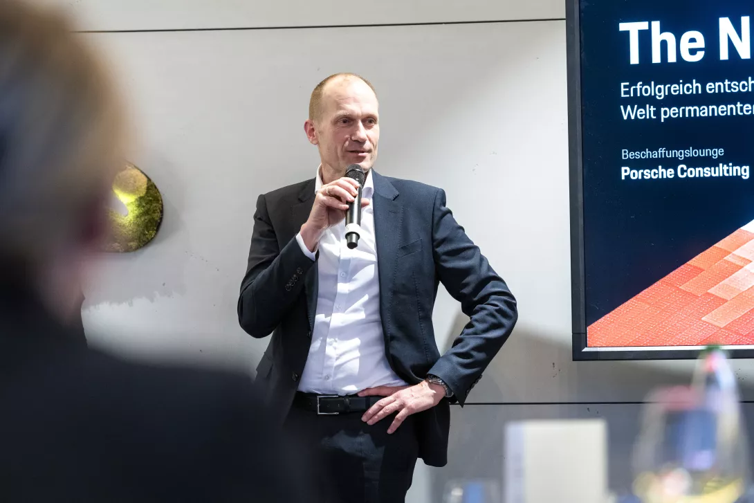 Porsche Consulting Beschaffungslounge 2026 in Stuttgart