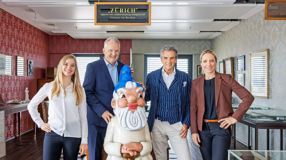 Tanja Krupp, Heiner von der Laden, Uwe Schöpe und Isabel Neitzel (von links)