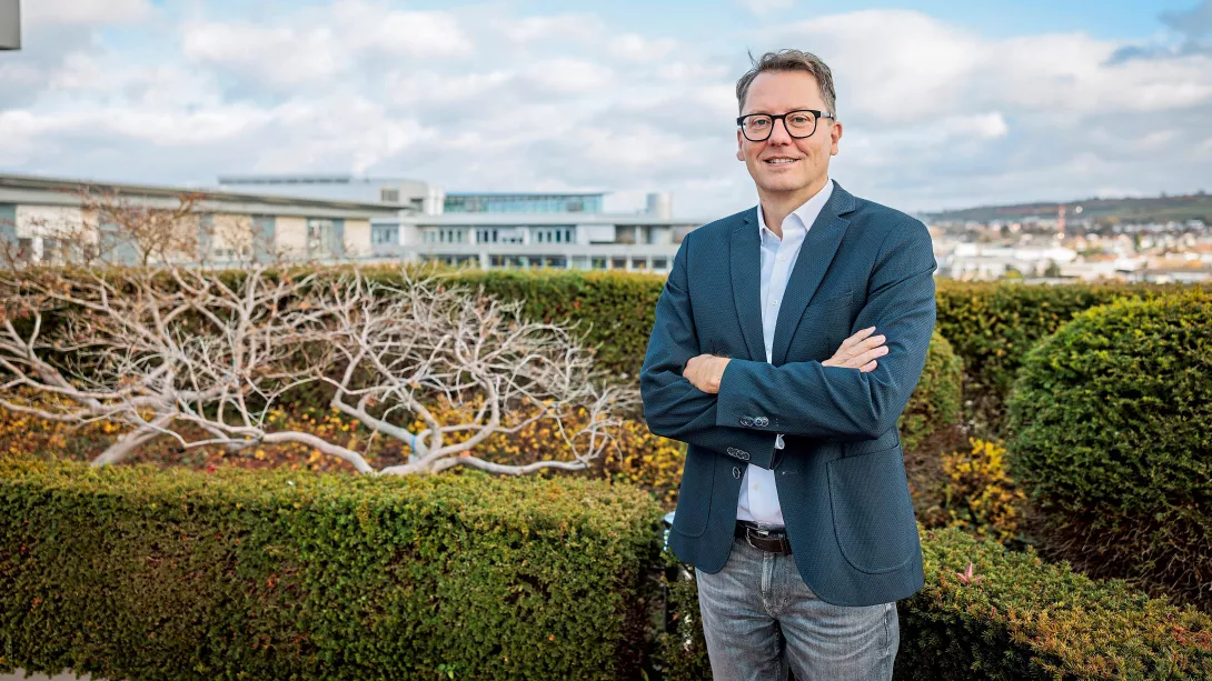 Lars Murawski, Vice President für Umwelt, Gesundheit, Sicherheit und Nachhaltigkeit bei Boehringer Ingelheim