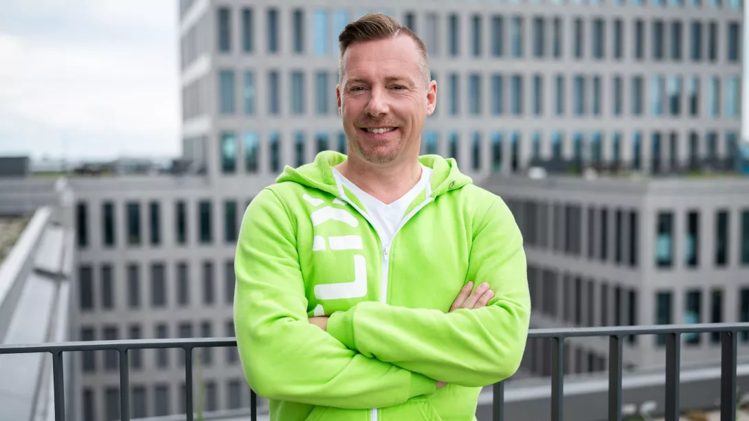 Bus- und Bahnunternehmer André Schwämmlein, Mitgründer und Chief Executive Officer des Münchner Unternehmens Flix
