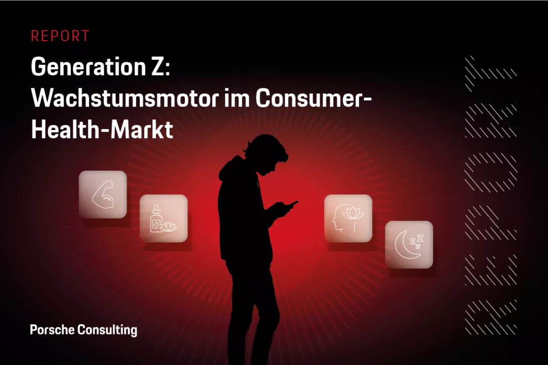 Porsche Consulting Report Generation Z: Wachstumsmotor im Consumer-Health-Markt