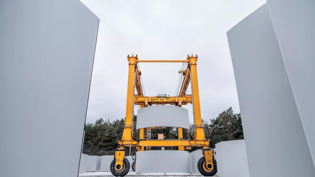 Transport eines Windradelements