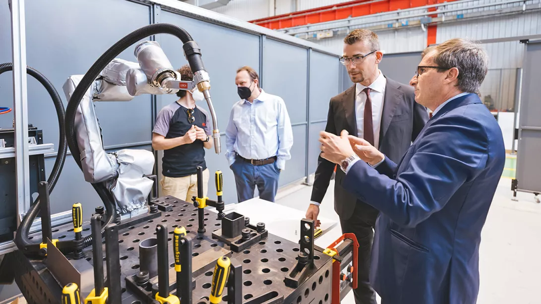 GoFa CRB 15000 Prototyp kollaboratives Schweissen