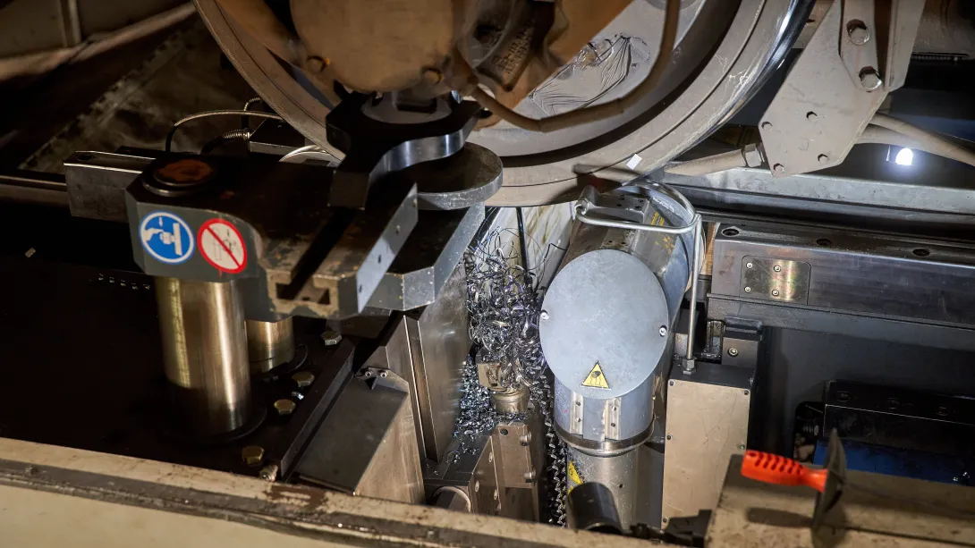 Metallspähne durch Komfortdrehen